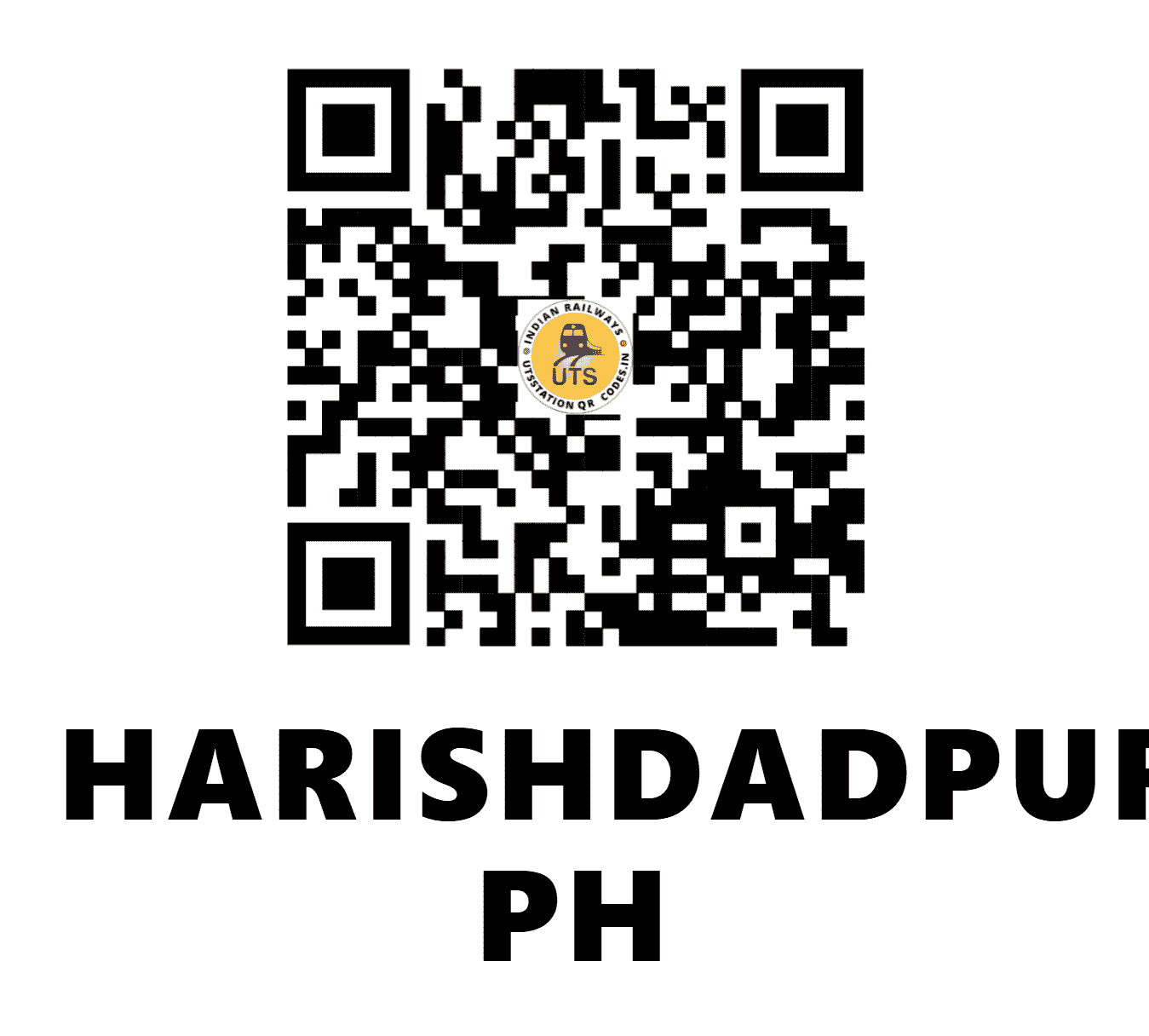 UTS QR Code for HARISHDADPUR PH - HDC (SE - WEST BENGAL)